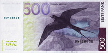 Estonia / P-89 / 500 Krooni / 2007