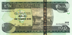 Ethiopia / P-52 / 100 Birr / 2015