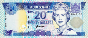 Fiji / P-099b / 20 Dollars / ND (1996)