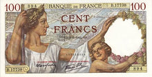 France / P-094 / 100 Francs / 09.01.1941