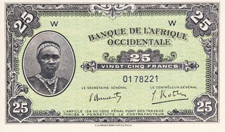 French West Africa P-30a