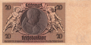 Germany / P-181b / 20 Reichsmark / 22.01.1929