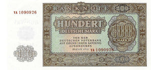 Germany Democratic Republic P-21 100 Deutsche Mark 1955 Rep