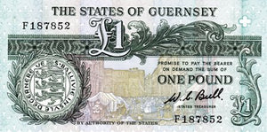 Guernsey / P-48a / 1 Pound / ND (1980-89)