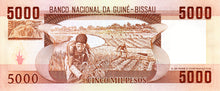 Guinea-Bissau / P-09 / 5'000 Pesos / 12.09.1984
