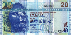 Hong Kong / P-207c / 20 Dollars / 01.01.2006