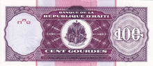 Haiti / P-268 / 100 Gourdes / 2000