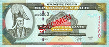 Haiti / P-269as / 250 Gourdes / 2000 / SPECIMEN