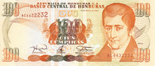 Honduras / P-075c / 100 Lempiras / 12.05.1994