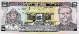 Honduras P-80Ae 2 Lempiras 13.07.2006