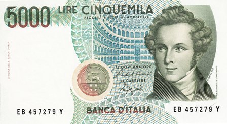 Italy / P-111b / 5'000 Lire / 04.01.1985
