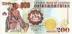 Lesotho P-20b 200 Maloto 2001
