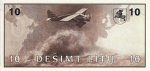 Lithuania / P-47a / 10 Litu / 1991