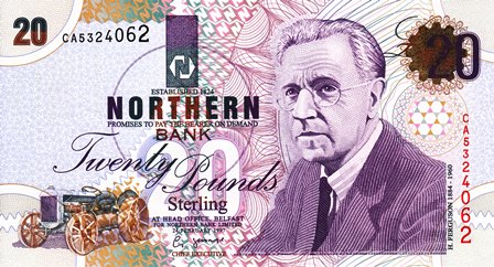 Northern Ireland / P-199a / 20 Pounds / 24.02.1997