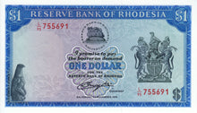 Rhodisia / P-34b / 1 Dollar / 01.01.1976
