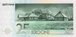 Estonia / P-73a / 25 Krooni / 1991
