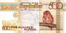 Seychelles / P-41 / 500 Rupees / ND (2005)