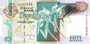 Seychelles / P-38 / 50 Rupees / ND (1998)