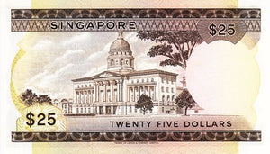 Singapore / P-04 / 25 Dollars / ND (1972)