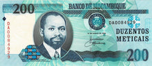 Mozambique P-146a 200 Meticais 16.06.2006