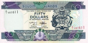 Solomon Islands / P-22 / 50 Dollars / ND (1986)