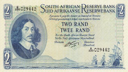 South Africa / P-104b / 2 Rand / ND (1962-65)