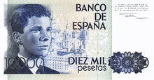 Spain / P-161 / 10'000 Pesetas / 24.09.1985 (1987)