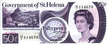 Saint Helena P-5a 50 Pence ND (1970)