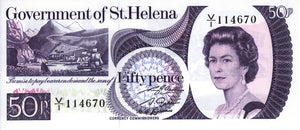 Saint Helena P-5a 50 Pence ND (1970)