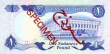 Sudan / P-25s / 1 Pound / 01.01.1983 / SPECIMEN