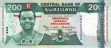 Swaziland / P-35 / 200 Emalangeni / 19.04.2008 / COMMEMORATIVE)