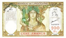 Tahiti / P-14ds / 100 Francs / ND (1939-65) / SPECIMEN