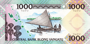 Vanuatu / P-03 / 1000 Vatu / ND (1982)