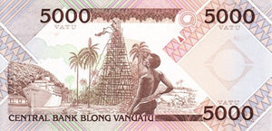 Vanuatu / P-04 / 5'000 Vatu / ND (1989)