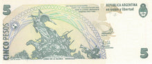 Argentina / P-353 / 5 Pesos / ND (2003)