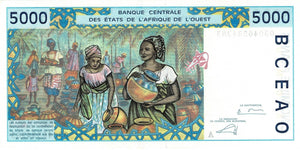 West African States / Ivory Coast / P-113Am / 5'000 Francs / (20)03