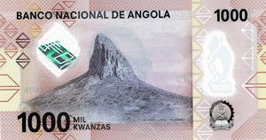 Angola / P-New / 1000 Kwanzas / 2020 / POLYMER-PLASTIC