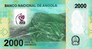 Angola / P-New / 2'000 Kwanzas / 2020 / POLYMER-PLASTIC