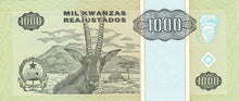 Angola / P-135 / 1000 Kwanzas Reajustados / 01.05.1995