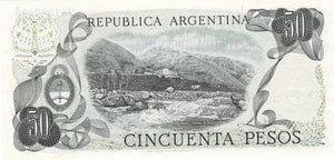 Argentina / P-301b / 50 Pesos / ND (1976-78)
