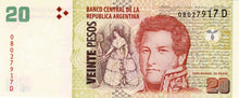 Argentina P-355a 20 Pesos ND (2003)