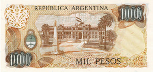 Argentina / P-304b / 1000 Pesos / ND (1976-83)