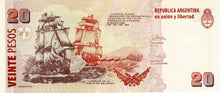 Argentina / P-355a / 20 Pesos / ND (2003)
