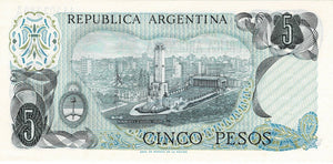 Argentina / P-288 / 5 Pesos / ND (1971-73)