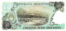 Argentina / P-314a / 50 Pesos Argentinos / ND (1983-85)