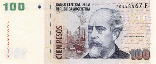 Argentina P-357 100 Pesos ND (2003)