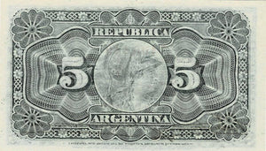 Argentina / P-209 / 5 Centavos / 01.11.1891