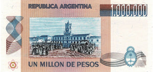 Argentina / P-310 / 1'000'000 Pesos / ND (1981-83)