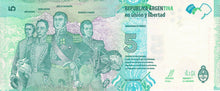 Argentina / P-359 / 5 Pesos / ND (2015)