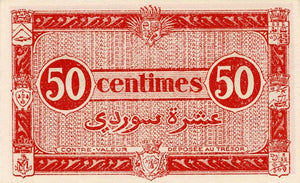 Algeria / P-100 / 50 Centimes / L 1944